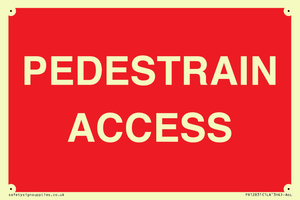 PEDESTRAIN ACCESS